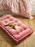Vloermatras van fluweel / velours 60 x 120 cm karamel+rozen - vertbaudet enfant 