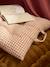 Matelas de sol en coton vichy moka - vertbaudet enfant 