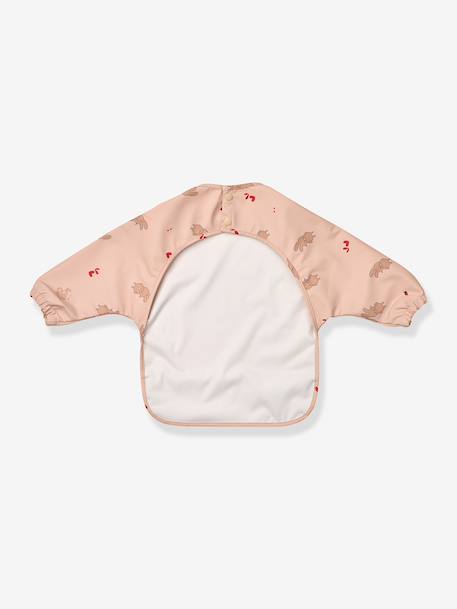 Bavoir à manches Merle - argile+blanc+blush+écru+jaune+jaune imprimé+rose+rose pâle+taupe+vieux rose - vertbaudet enfant 