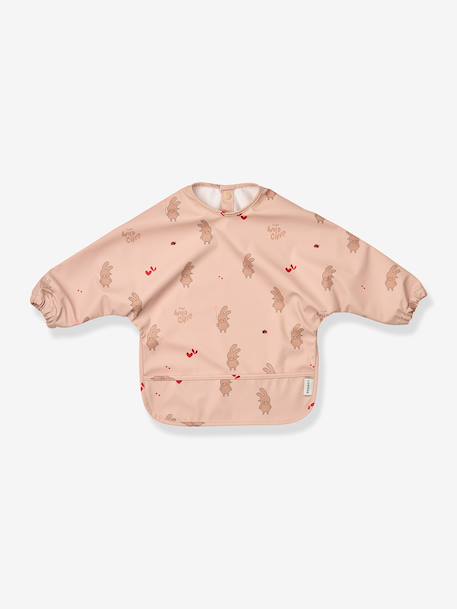 Slabbetje met mouwen Merle - LIEWOOD ecru+geel+geel, bedrukt+klei+lichtroze+oudroze+rouge+rozen+taupe+wit - vertbaudet enfant 