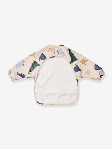 Bavoir à manches Merle - argile+blanc+blush+écru+jaune+jaune imprimé+rose+rose pâle+taupe+vieux rose - vertbaudet enfant 
