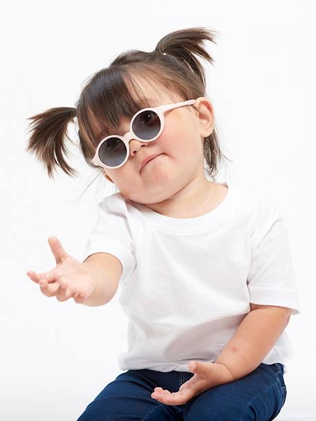 Lunettes de soleil Joy pour enfant de 9 à 24 mois BLEU CLAIR UNI+ROSE CLAIR UNI+rose fluo+ROUGE CLAIR UNI+vert fluo - vertbaudet enfant 