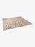 Groot tapijt met 9 schuimtegels beige+ecru+rood+rozen+zachtpaars - vertbaudet enfant 