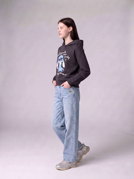 LILO & STITCH hoodie voor meisjes antraciet - vertbaudet enfant 