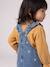 Geborduurde babyblouse ecru+okergeel - vertbaudet enfant 