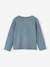 T-shirt fille animation coeur fille manches longues blush+écru+vert - vertbaudet enfant 