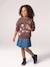 Denim skort voor meisjes ongewassen denim - vertbaudet enfant 