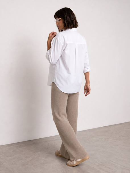 Pantalon de grossesse confort beige - vertbaudet enfant 
