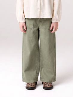 Meisje-Broek-Wijde broek voor meisjes small Morpho