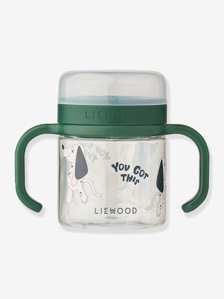 Enyo tasse à goûter en tritan rose+vert sapin+vieux rose - vertbaudet enfant 