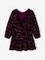 Robe fille manches longues prune - vertbaudet enfant 