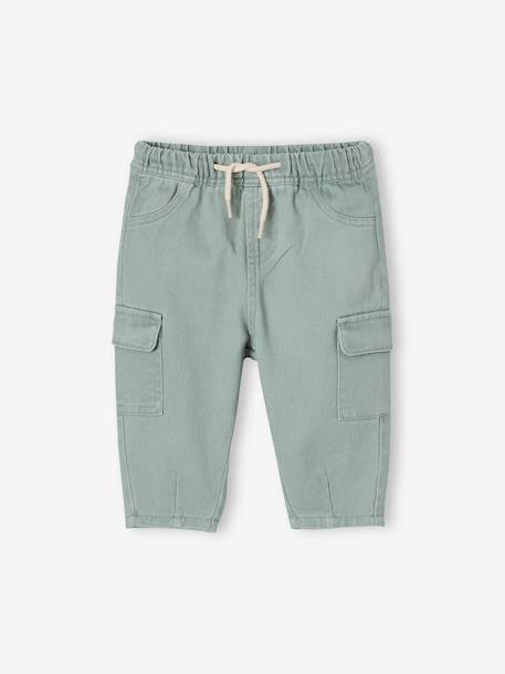 Ballonbroek babyjongen saliegroen - vertbaudet enfant 