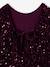 Robe fille manches longues prune - vertbaudet enfant 