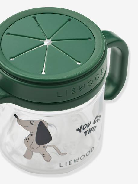 Enyo tasse à goûter en tritan rose+vert sapin+vieux rose - vertbaudet enfant 