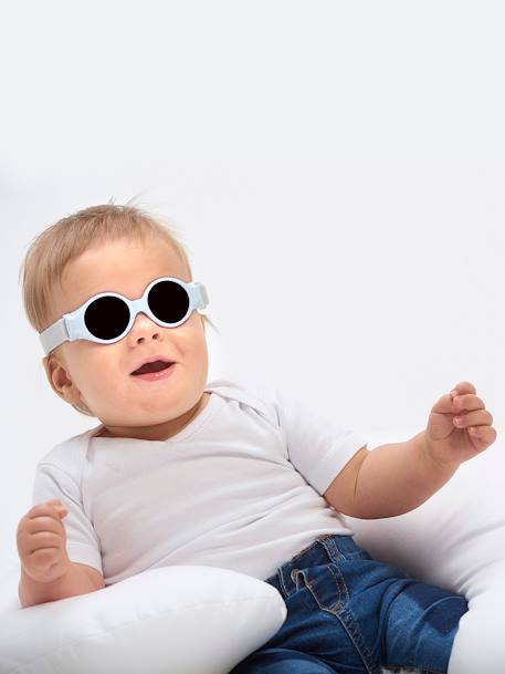 BEABA-zonnebril voor baby's van 0 tot 9 maanden oud blauw+geel+GRAPEFRUIT+groen+lila+roze+saliegroen+terracotta - vertbaudet enfant 