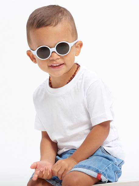 Lunettes de soleil Joy pour enfant de 9 à 24 mois BLEU CLAIR UNI+ROSE CLAIR UNI+rose fluo+ROUGE CLAIR UNI+vert fluo - vertbaudet enfant 