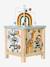 Grand cube d'activités en bois FSC® rose+Tanzanie - vertbaudet enfant 