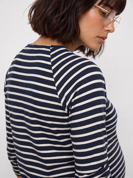 T-shirt grossesse et allaitement marine - vertbaudet enfant 