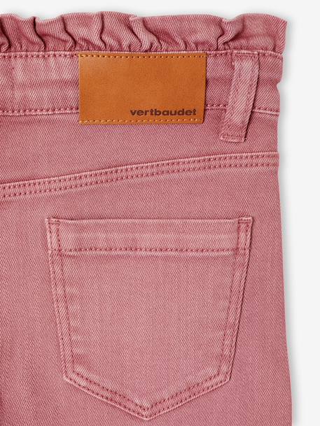 Pantalon slim fille encre+mauve - vertbaudet enfant 