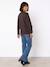 Wijde zwangerschapsjeans GRIS FONCE UNI+ongewassen denim+stone - vertbaudet enfant 