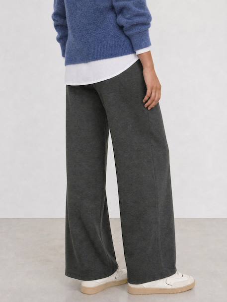 Pantalon de grossesse maille bandeau gris - vertbaudet enfant 
