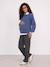 Pantalon de grossesse maille bandeau gris - vertbaudet enfant 