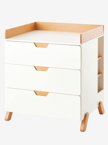Commode à langer LIGNE PIROUETTE BLANC - BOIS - vertbaudet enfant 
