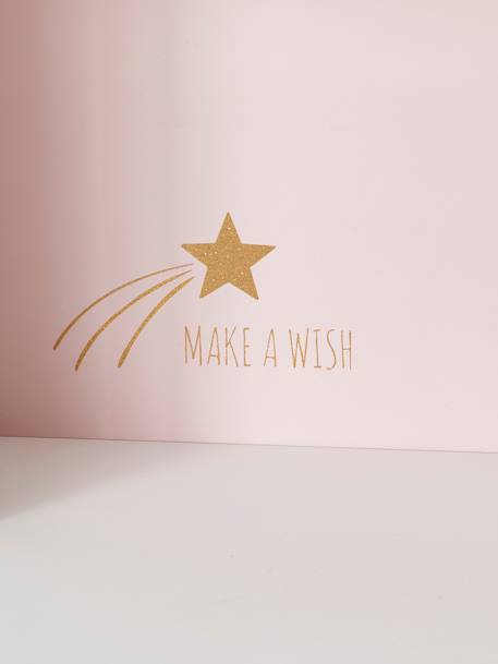 Bureau enfant MAKE A WISH BLANC CLAIR UNI AVEC DECOR - vertbaudet enfant 