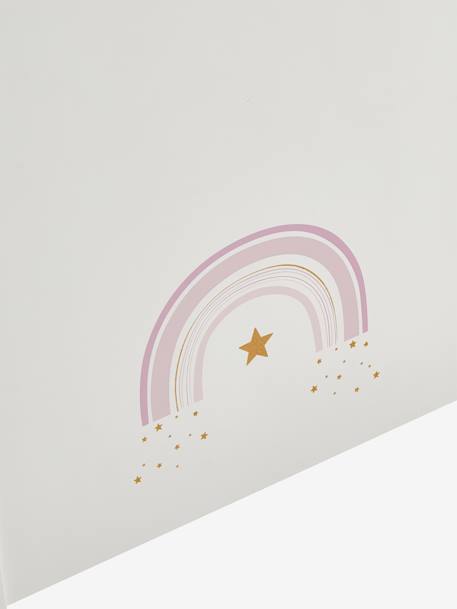 Bureau enfant MAKE A WISH BLANC CLAIR UNI AVEC DECOR - vertbaudet enfant 