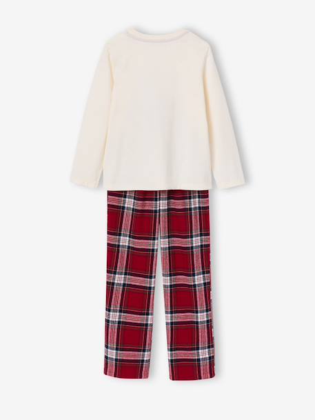 Pyjama enfant fille Capsule Famille écru - vertbaudet enfant 