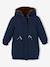 Parka réversible enfant fille kaki+marine - vertbaudet enfant 