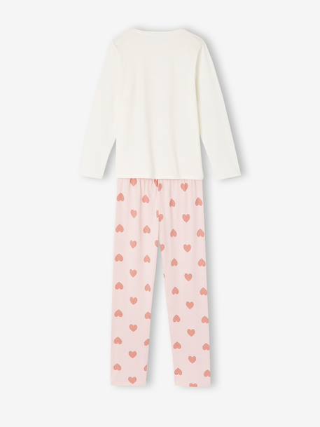 Pyjama Bambi enfant fille rose pâle - vertbaudet enfant 