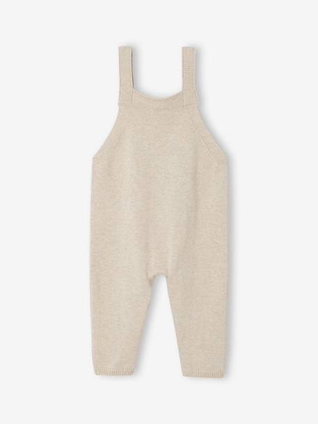 Combinaison bébé naissance beige chiné - vertbaudet enfant 