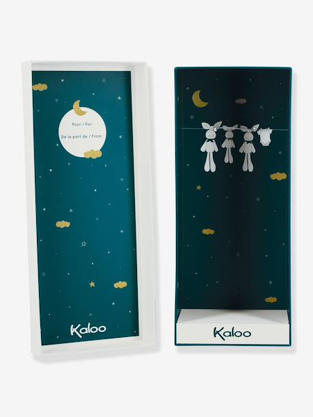 Konijnpop - KALOO abrikoos+beige+wit - vertbaudet enfant 