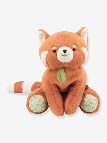 Peluche lestée panda roux orange - vertbaudet enfant 