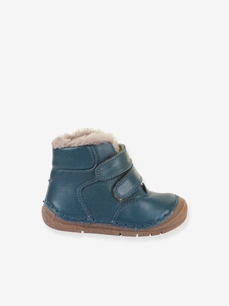 Boots jongen PAIX UP WINTER FRODDO blauw+karamel+nachtblauw+oudroze+rouge - vertbaudet enfant 