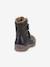 LINZ WOOL TEX HIGH boots voor jongens FRODDO blauw+nachtblauw+rouge - vertbaudet enfant 