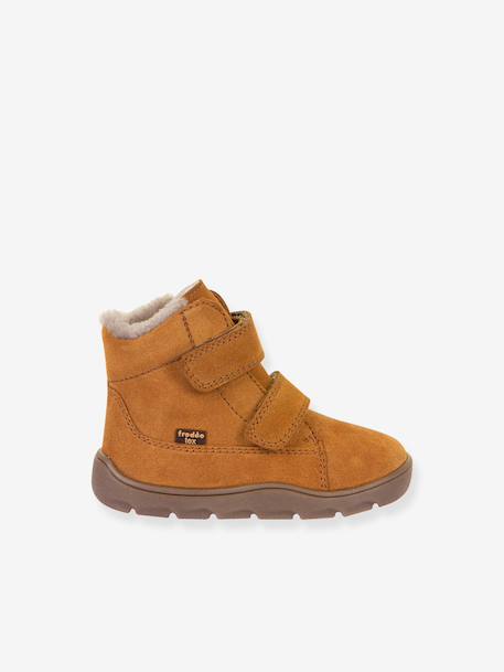 Bottes pieds nus enfants ZERU TEX FURRY BAREFOOT Froddo caramel - vertbaudet enfant 