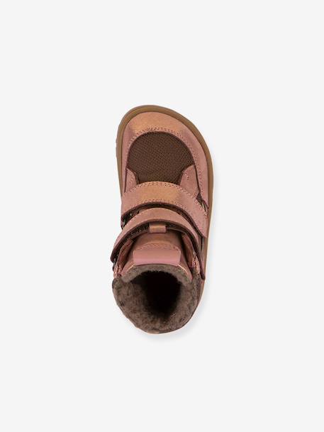 Bottes d'hiver pour filles BAREFOOT TEX WINTER Froddo blush - vertbaudet enfant 