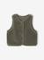 Gilet bébé sherpa à pressions vert - vertbaudet enfant 