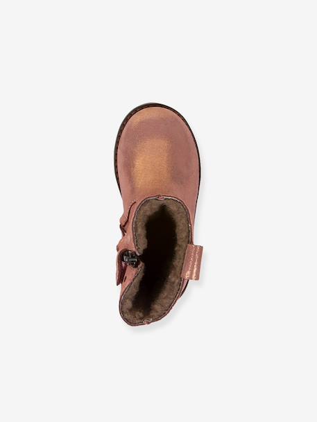 Bottes fille MAXINE TEX Froddo blush+bordeaux - vertbaudet enfant 