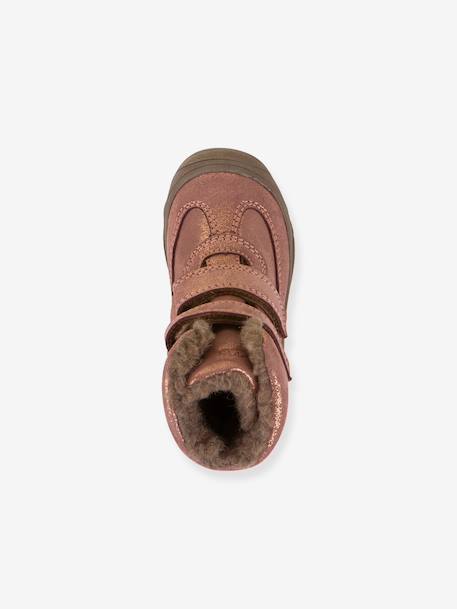 Boots garçon LINZ WOOL TEX HIGH Froddo bleu+bleu nuit+blush - vertbaudet enfant 