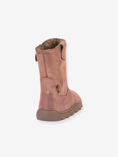 Bottes pieds nus pour filles BAREFOOT ZERU TEX Froddo blush+fuchsia - vertbaudet enfant 