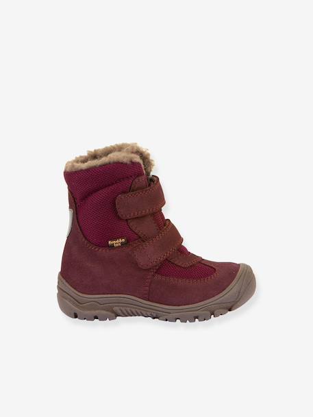 LINZ WOOL TEX HIGH boots voor kinderen FRODDO bordeauxrood+nachtblauw+olijf+zwart - vertbaudet enfant 