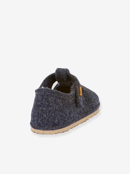 Chaussons pieds nus enfants FLEXY WOOLY BAREFOOT Froddo bleu jean+bleu nuit+gris chiné+rose chiné - vertbaudet enfant 