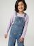 T-shirt manches longues fille mauve+prune - vertbaudet enfant 