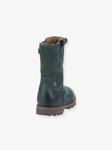 Meisjes laarzen MAXINE TEX FRODDO nachtblauw+petrolblauw+zwart - vertbaudet enfant 