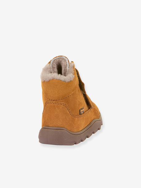 Bottes pieds nus enfants ZERU TEX FURRY BAREFOOT Froddo caramel - vertbaudet enfant 