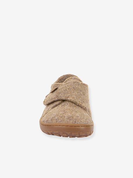 Barefoot sloffen voor kinderen BAREFOOT WOOLY Froddo beige+fuchsia+gemêleerd grijs+jeansblauw+nachtblauw+rose chiné+rouge+vert - vertbaudet enfant 
