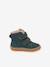 Boots voor meisjes MINNI SUEDE FRODDO fuchsia+oudroze+petrolblauw - vertbaudet enfant 